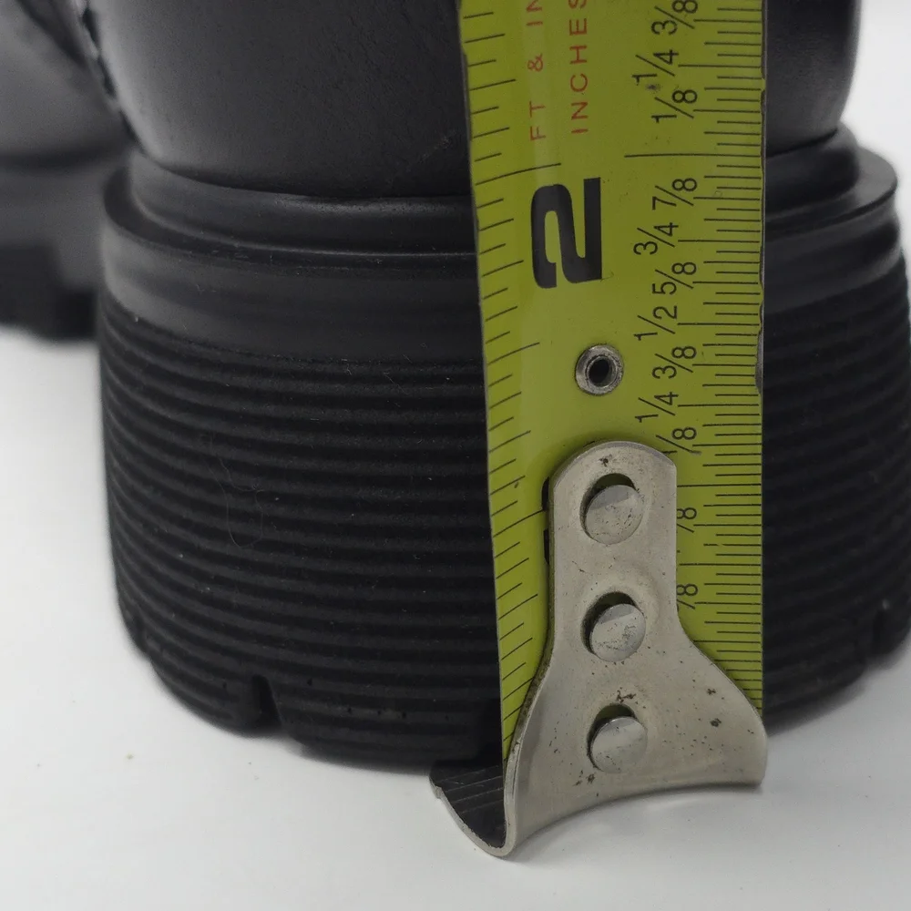 Rockport Black Leather Ankle Booties with Side Zip 9.5M - Picture 10 of 14